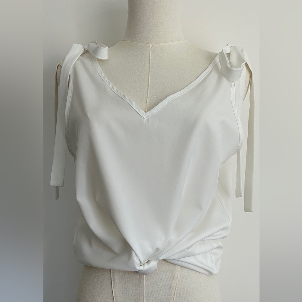Elegant White Camisole Top